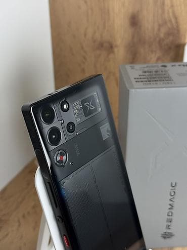 note 15 pro: ZTE Nubia Red Magic Pro, Б/у, 512 ГБ, цвет - Черный, 2 SIM — 2