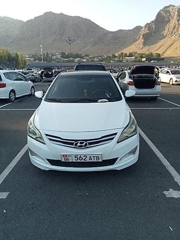 s class 222: Hyundai Solaris: 2015 г., 1.4 л, Механика, Бензин, Седан — 2
