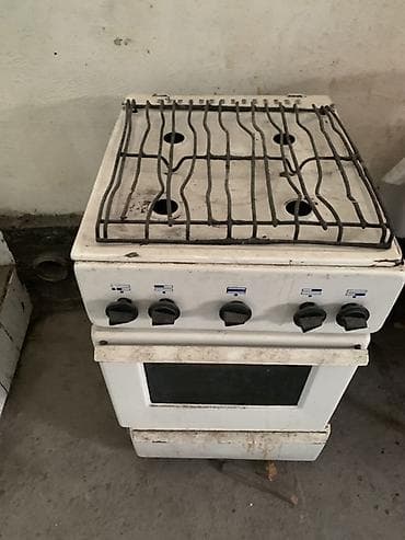 газовой печка: Газовая, Механическое, Напольная, Б/у — 4