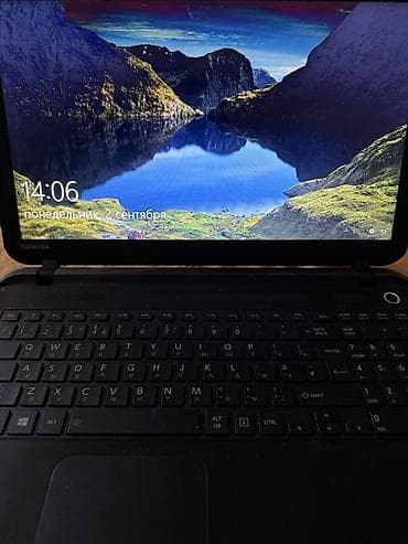 Техника и электроника: Ноутбук Toshiba, Для учебы, Б/у, Intel Celeron, ОЗУ, RAM: 4 ГБ — 2