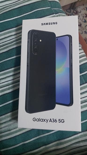huawei 40: Samsung Galaxy A36, Б/у, 128 ГБ, цвет - Черный — 2