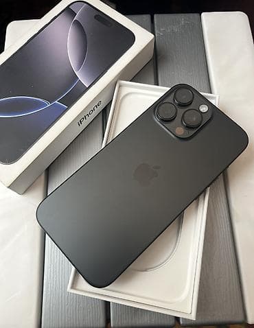 iphone 8 pluse: IPhone 16 Pro Max, Б/у, 256 ГБ, Black Titanium, Коробка, 97 % — 1