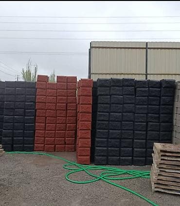 Заборы из пескоблока: Заборы из пескоблока — 1