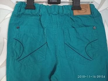 одежда муж: Джинсы и брюки, цвет - Голубой, Б/у — 2