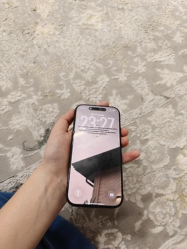 iphone оригинал: IPhone 16 Pro, Б/у, 128 ГБ, Black Titanium, Коробка, 91 % — 5