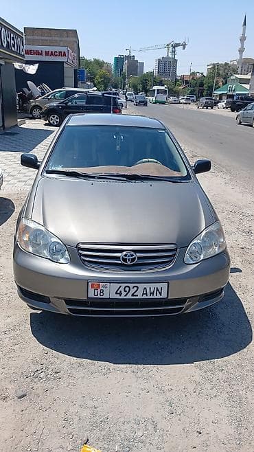650: Toyota Corolla: 2003 г., 1.8 л, Автомат, Бензин — 2