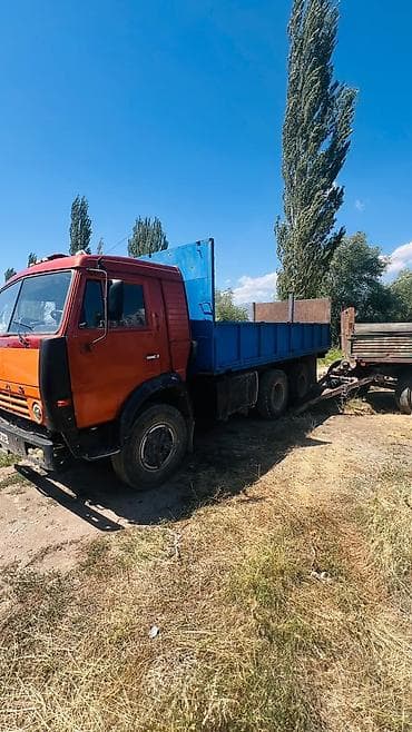 бортовая: Продаю КамАЗ с прицепом Характеристики и особенности: - Колесная — 1