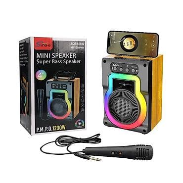m audio: Портативная акустика SING-E с микрофоном – компактная колонка для — 6