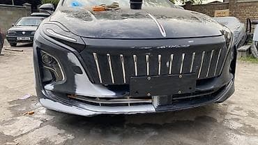 Аэрография и окраска передней части автомобиля (бампер, решётка