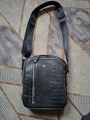 Башка аксессуарлар: Классикалык сумка, Butun, Түркия, Материалы: Нукура булгаары, Сыдырмалуу, Эркектердики, Колдонулган — 1