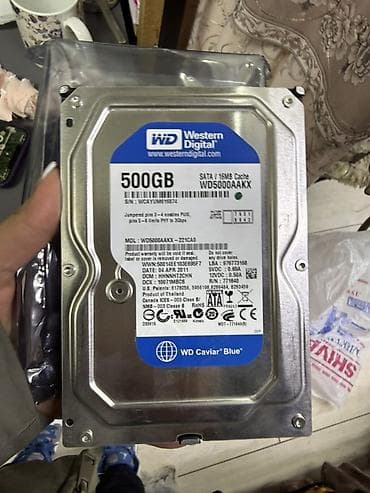 second caddy hdd: Накопитель, Б/у, Western Digital (WD), HDD, 512 ГБ, 3.5", Для ПК — 1