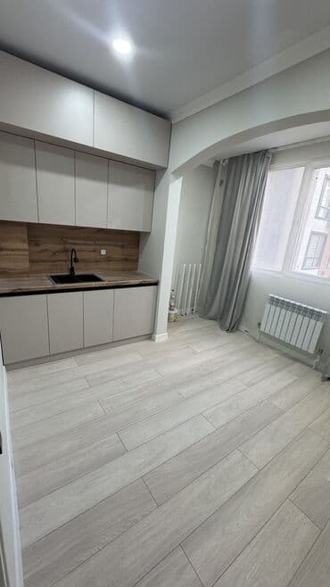 стоимость 1 комнатной квартиры в бишкеке: 1 комната, 45 м², 3 этаж, Евроремонт — 1