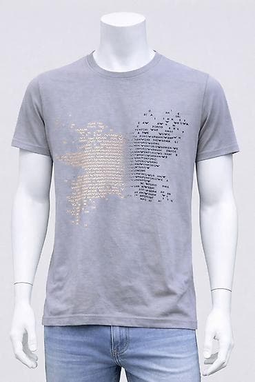 Плащи: Мужская футболка с принтом «типографика» Nike Производство Турция — 3