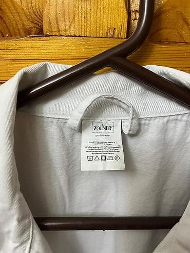 Медицинская одежда: Белый рабочий халат ZOLLNER - Бренд: ZOLLNER - Материал: 100% хлопок — 2