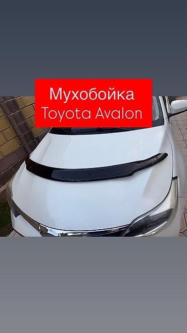 покрытые: Мухобойка на капот Toyota — 1