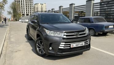 машина в рассрочку бишкек без первоначального взноса: Toyota Highlander: 2018 г., 3.5 л, Автомат, Бензиновая, Кроссовер — 1