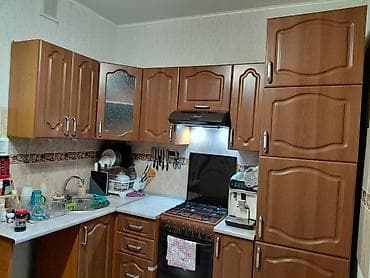 Кухонный гарнитур, цвет - Коричневый, МДФ