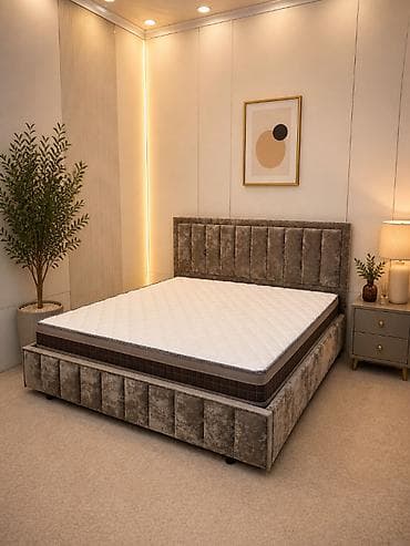 sofa bed: Кровать с мягким изголовьем в современном стиле Идеальное решение для — 6
