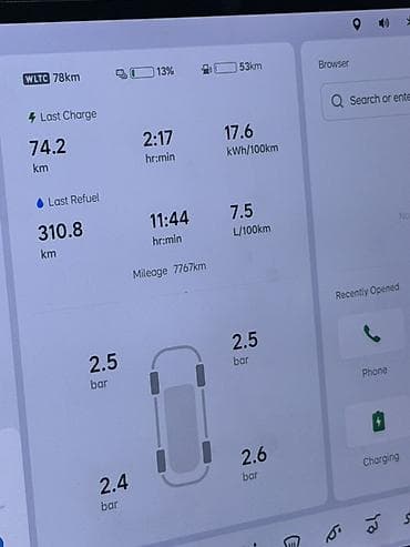 lynk ko: Lixiang L7: 2024 г., 1.5 л, Гибрид, Кроссовер — 8