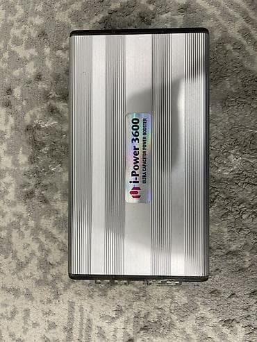 с усилителем: I-Power 3600 Ultra Capacitor Power Booster Описание: - Автомобильный — 1