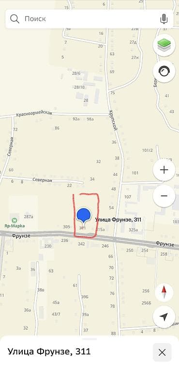 ул советская: Продаётся дом по трассе под бизнес по адресу: улица Фрунзе, 311 — 4