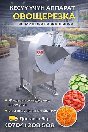 пекарный духовка: Промышленная овощерезка для овощей и фруктов - Назначение: быстрая — 1