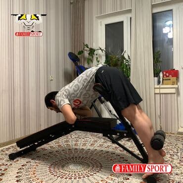 разгибание ног: Универсальный тренажёр 4в1 Гиперекстензия Парта Скотта Скамья пресса — 2