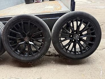 тайота диска: Колеса в сборе 235 / 45 / R 18, Лето, Б/у, Комплект, Легковые, Литые, отверстий - 5 — 5