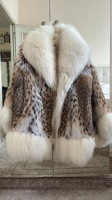 Шымдар: Шуба, Норка, Кыска модель, Илбирс принт, Стандарт — 1