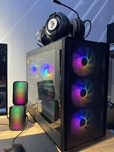 hyper x cloud 3: Компьютер, ядер - 24, ОЗУ 32 ГБ, Игровой, Новый, Intel Xeon, AMD Radeon RX 580, NVMe — 3