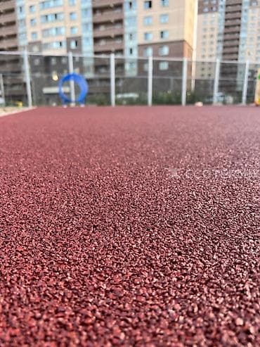 продаю дорожки: Устройство беговых дорожек под ключ Литой резиновый спортпокрытие — 4