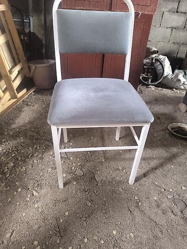 цветы бу: Комплект офисной мебели, Б/у, Стул, ДСП, Самовывоз, цвет - Серый — 3