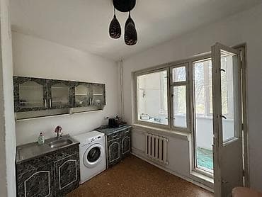 Недвижимость: 1 комната, 48 м², 106 серия, Кок-Жар мкр 106 серия, 3 этаж, Косметический ремонт — 1