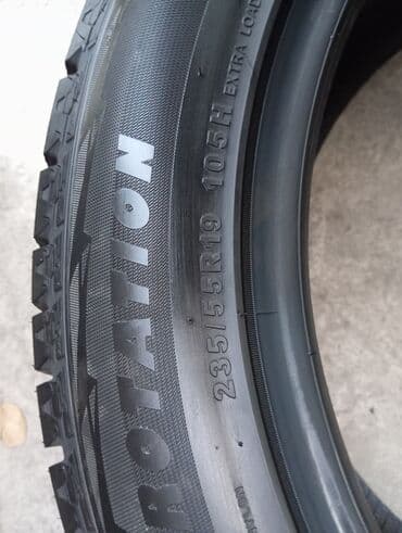 23555 r19 зима: Шины 235 / 55 / R 19, Зима, Б/у, Комплект, Внедорожные (АТ/МТ), Китай, Kapsen — 2