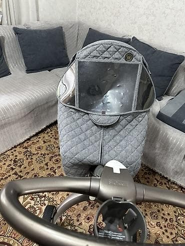 универсальные коляски stokke xplory: Коляска, Stokke, цвет - Черный, Б/у, Самовывоз — 5