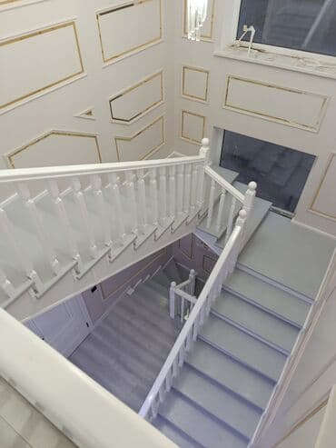 формы для садовых дорожек: Бетонная лестница Для дома, Форма лестницы: Много-маршевая, Стиль: Классический — 8