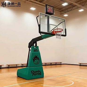 mini hoop: Профессиональная мобильная баскетбольная стойка с табло 24 сек. - — 2