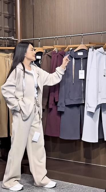 Брючный костюм, Прямые, Турция, Осень-весна