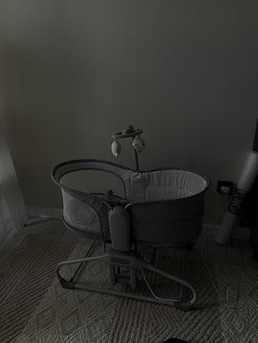 автолюлька graco: Люлька, Б/у, Колыбель, Металл, цвет - Серый, Самовывоз — 6
