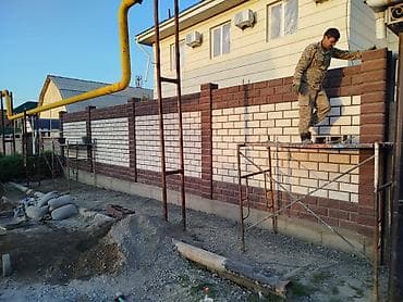 Кладка пескоблока Монтаж Больше 6 лет опыта