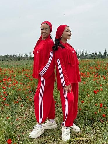 спецодежда купить: Спортивный женский комплект в мусульманском стиле (три цвета) Состав — 3