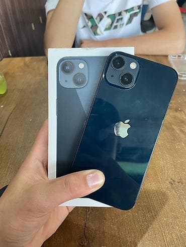 IPhone 13, Новый, 128 ГБ, Midnight, Коробка, 100 %