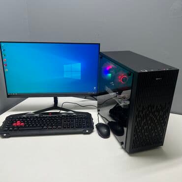 i310100f: Компьютер, ядер - 8, ОЗУ 16 ГБ, Для работы, учебы, Новый, Intel Core i3, SSD — 1