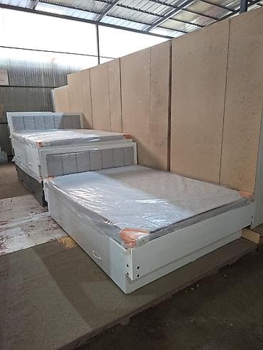 матрасы токмок: Эки кишилик керебет, Жаңы, Жумшак башы менен, узуну - 200 см — 9