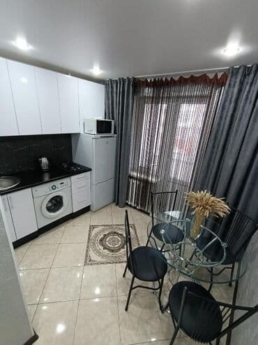 дом квартира жалал абад: 1 бөлмө, Душ кабинасы, Жаздык, жууркан-төшөк каптары, Кондиционер — 6