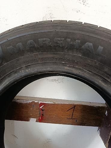 kia k5: Шины 195 / 65 / R 15, Лето, Б/у, 1 шт, Легковые, Marshal — 2