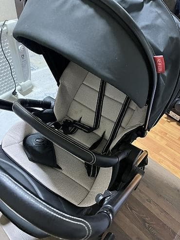 мини коляска: Коляска, Другой бренд, цвет - Черный, Б/у, Самовывоз, Платная доставка — 2