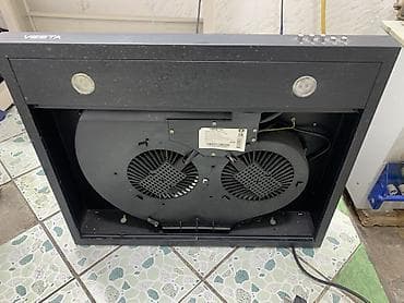 идиш жуугуч: Кухонная вытяжка Vesta, классическая наклонная/каминная без купола — 5