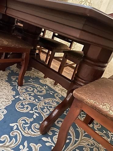 Кухонные столы: Кухонный стол, Прямоугольный, Раскладной — 4