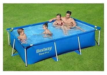 259/170/61см. Bestway 56403 BW Каркасный бассейн Steel Pro, 2300л — 10